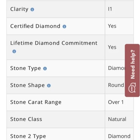 Kay jewelers, Tolkowsky Collection engagement ring - Picture 3 of 9